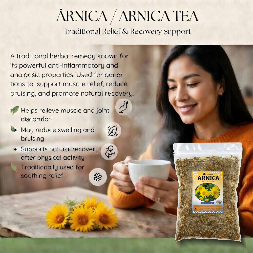 Dried Arnica Flowers 4 oZ – Botanical Herb , Aromatherapy & Herbal Crafts