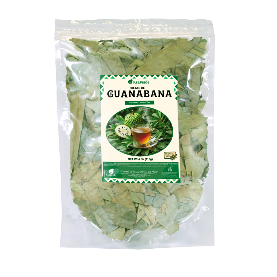 Soursop Leaf (Guanabana) Herbal Tea – 2 oz | Traditional Botanical Infusion | Caffeine-Free Loose Leaf