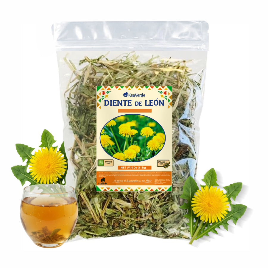 Dandelion  (Diente de León) Herbal Tea – 4 oz | Traditional Botanical Infusion | Caffeine-Free