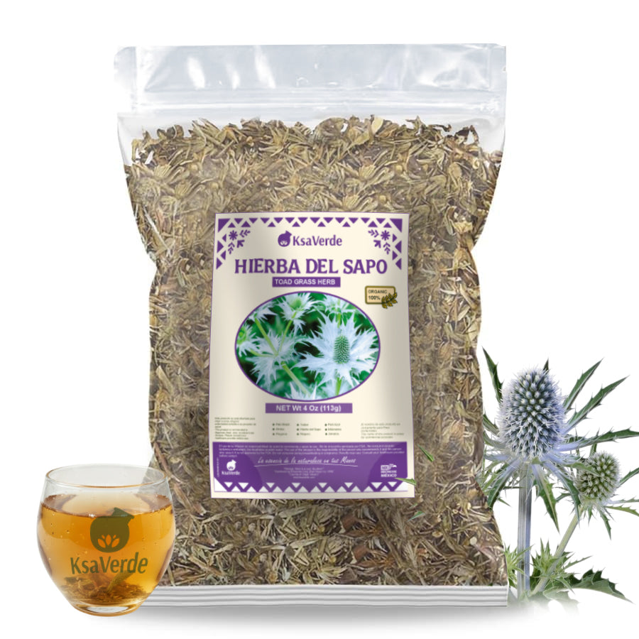Hierba del Sapo Herbal Tea – 4 oz | Traditional Botanical Infusion | Caffeine-Free Loose Herb