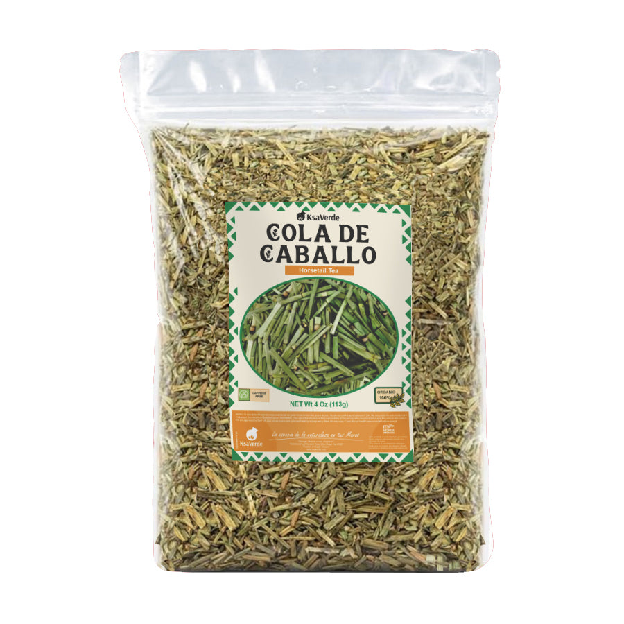 Horsetail (Cola de Caballo) Herbal Tea – 4 oz | Traditional Botanical Infusion | Caffeine-Free